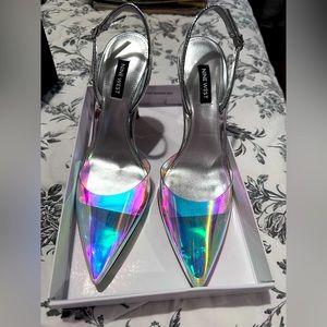 Holographic Nine West Heels